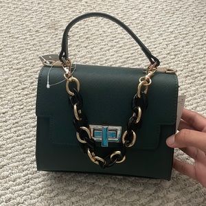 Dark green Aldo bag